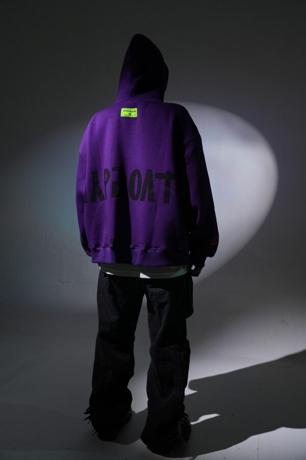 HYPOCRITE PURPLE HOODIE [UNISEX] - Image 7