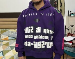 HYPOCRITE PURPLE HOODIE [UNISEX] photo review