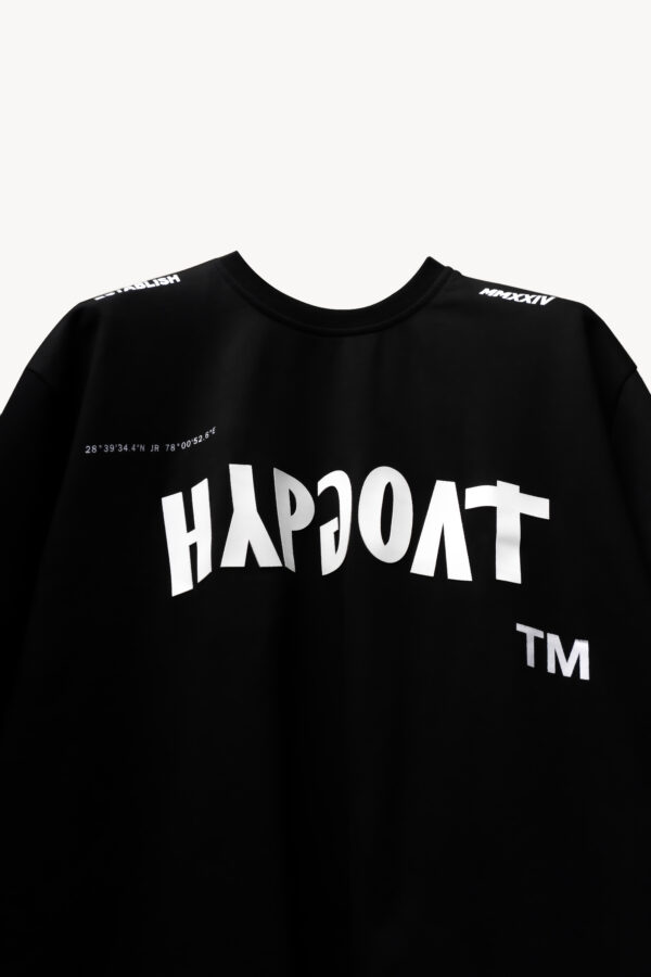 BLACK BASIC T-SHIRT [UNISEX] - Image 3