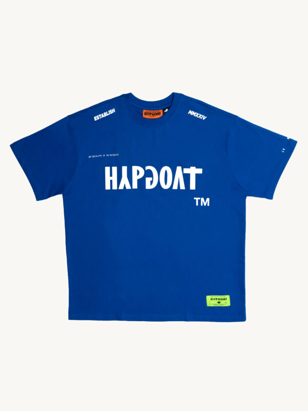 BLUE BASIC T-SHIRT [UNISEX]
