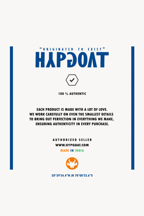 Authentication card for hypgoat