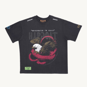 Snagle Oversized T Shirt – Flat Lay Front View | Baggy Fit Unisex Tee